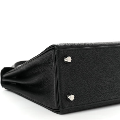 Hermes Togo Kelly Retourne 25 Black 9 of 11