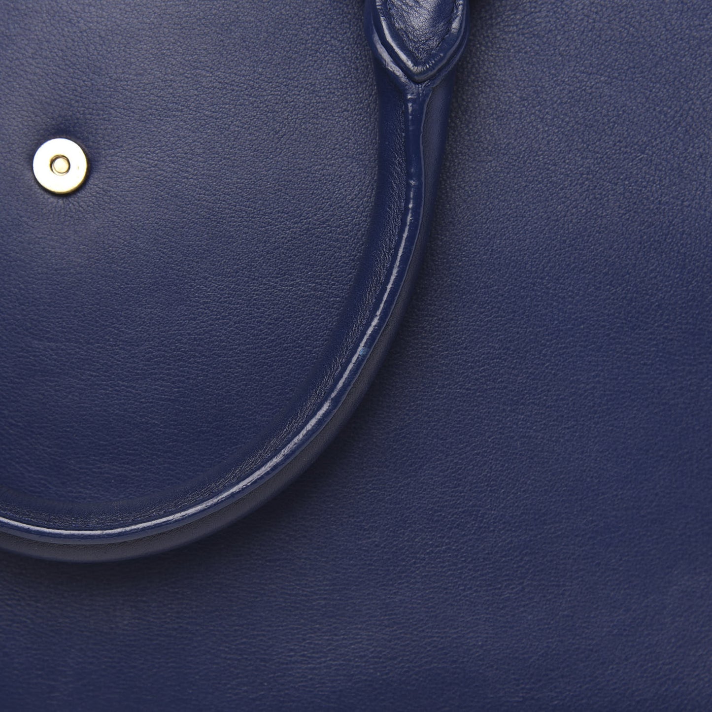 Smooth Calfskin Small Monogram Cabas Navy