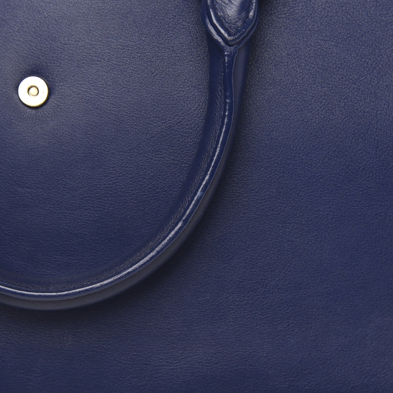Saint Laurent Smooth Calfskin Small Monogram Cabas Navy 11 of 15