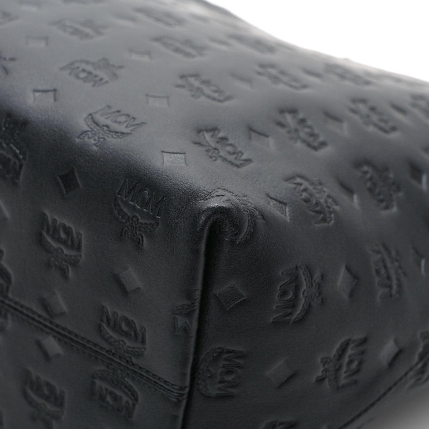 MCM Calfskin Ottomar Large Klara Hobo Black Black 11 of 11