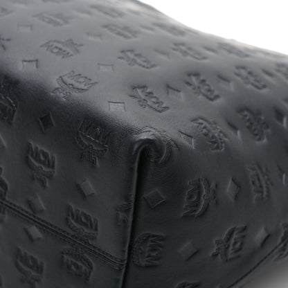 MCM Calfskin Ottomar Large Klara Hobo Black Black 11 of 11