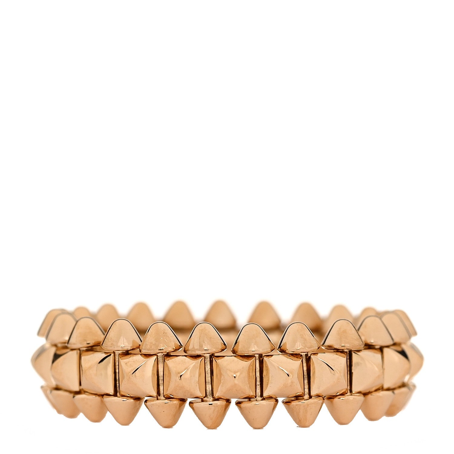 Cartier 18K Pink Gold SM Clash De Cartier Ring 54 7 3 of 5