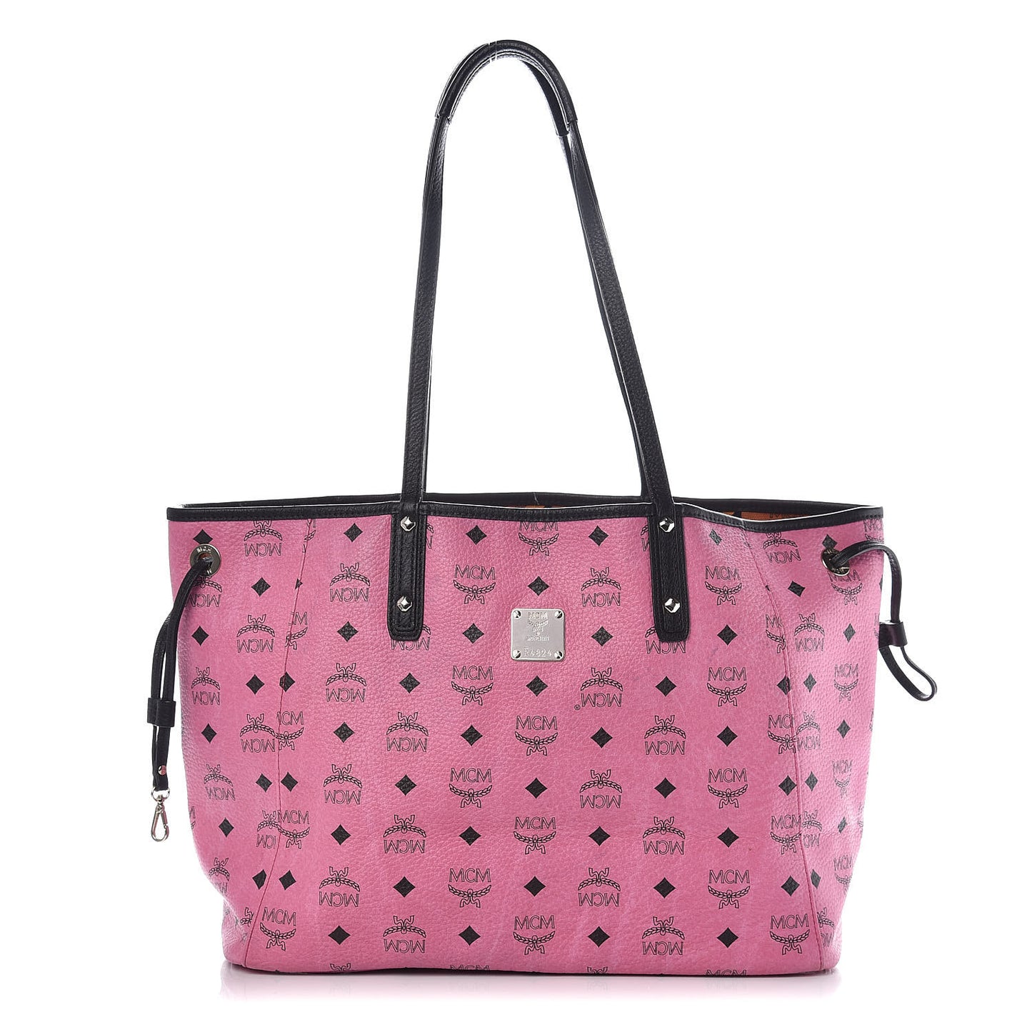 Visetos Medium Liz Reversible Shopper Tote Pink
