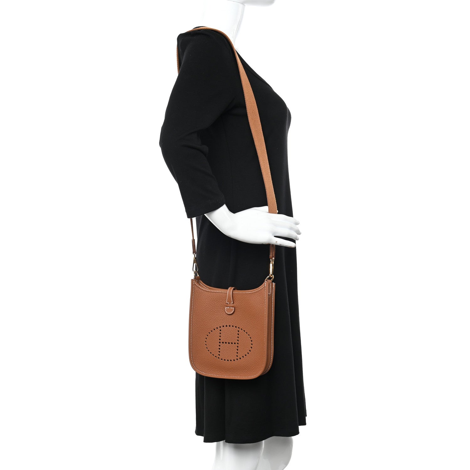 Hermes evelyne brown 2 of 10
