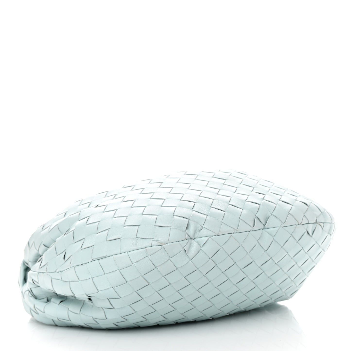 Nappa Intrecciato Teen Jodie Hobo Teal Washed