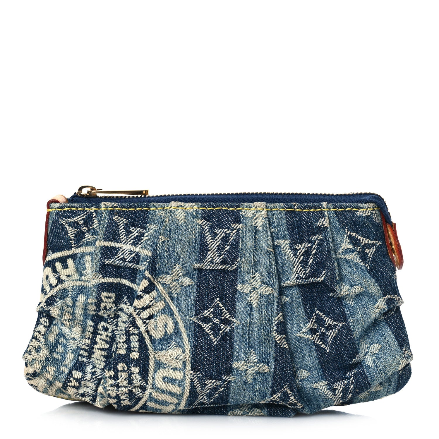 Louis Vuitton Denim Raye Trousse Cosmetic Pouch 1 of 9