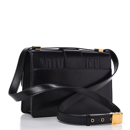 Christian Dior Smooth Calfskin 30 Montaigne Flap Bag Black 3 of 10