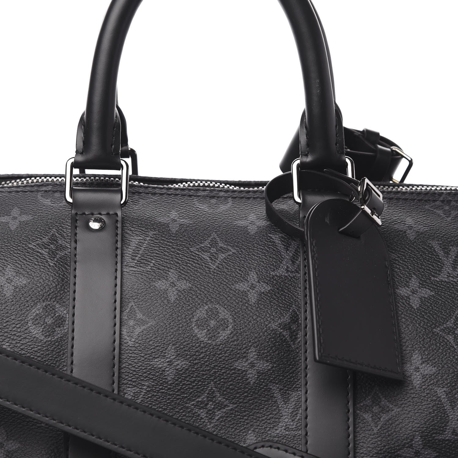 Louis Vuitton Monogram Eclipse Keepall Bandouliere 45 9 of 9