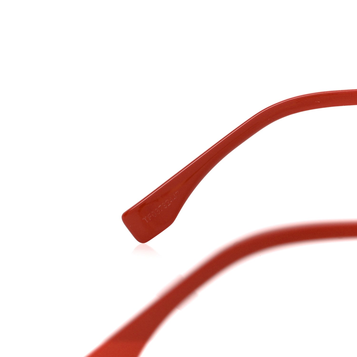 Fendi Acetate FF Aviator Sunglasses FE40006U Black Red 6 of 9