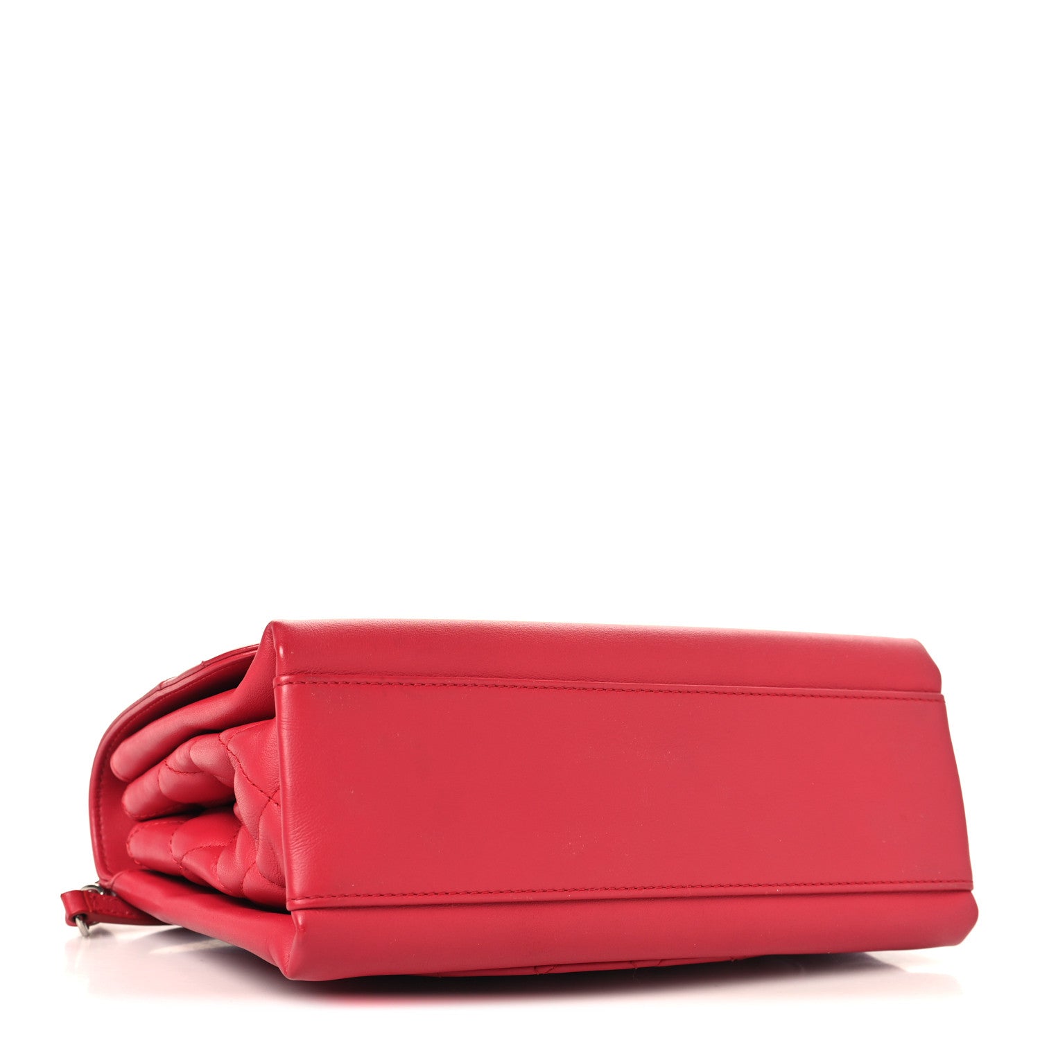 Chanel Calfskin Small Tramezzo Flap Red 4 of 13