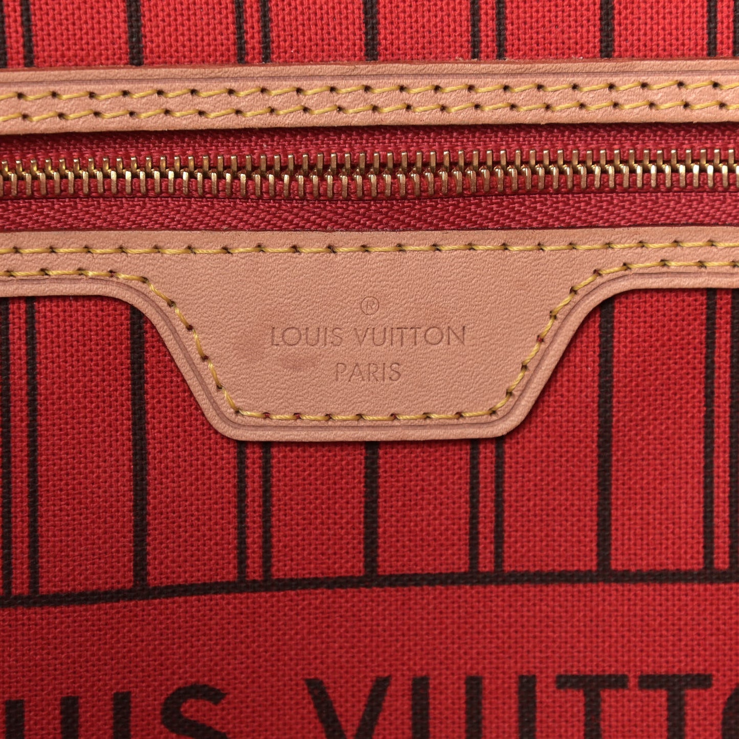 Monogram Neo Neverfull MM Cherry