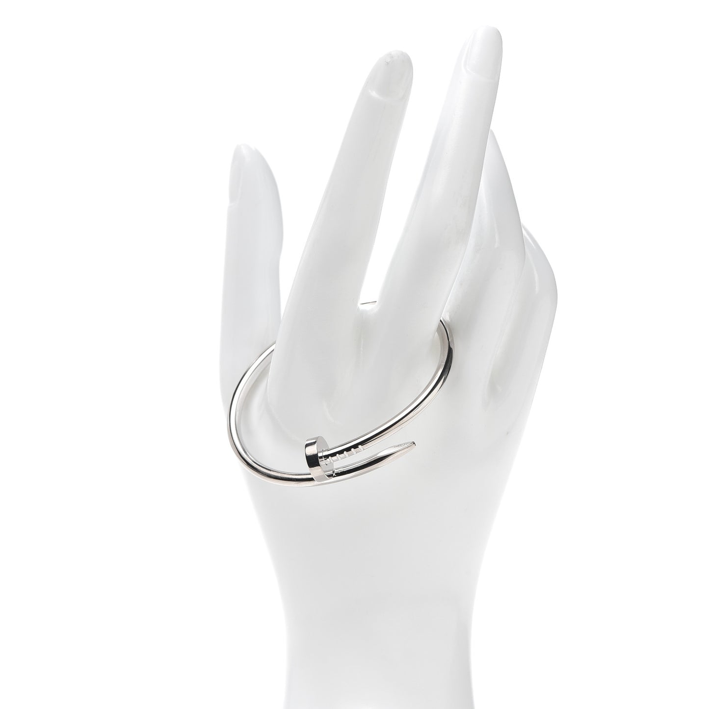 18K White Gold Juste Un Clou Bracelet 16