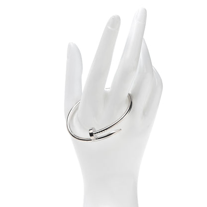 Cartier 18K White Gold Juste Un Clou Bracelet 16 2 of 4
