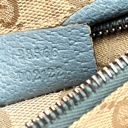 Gucci GG Monogram Web Double Pocket Belt Bag Blue 8 of 11