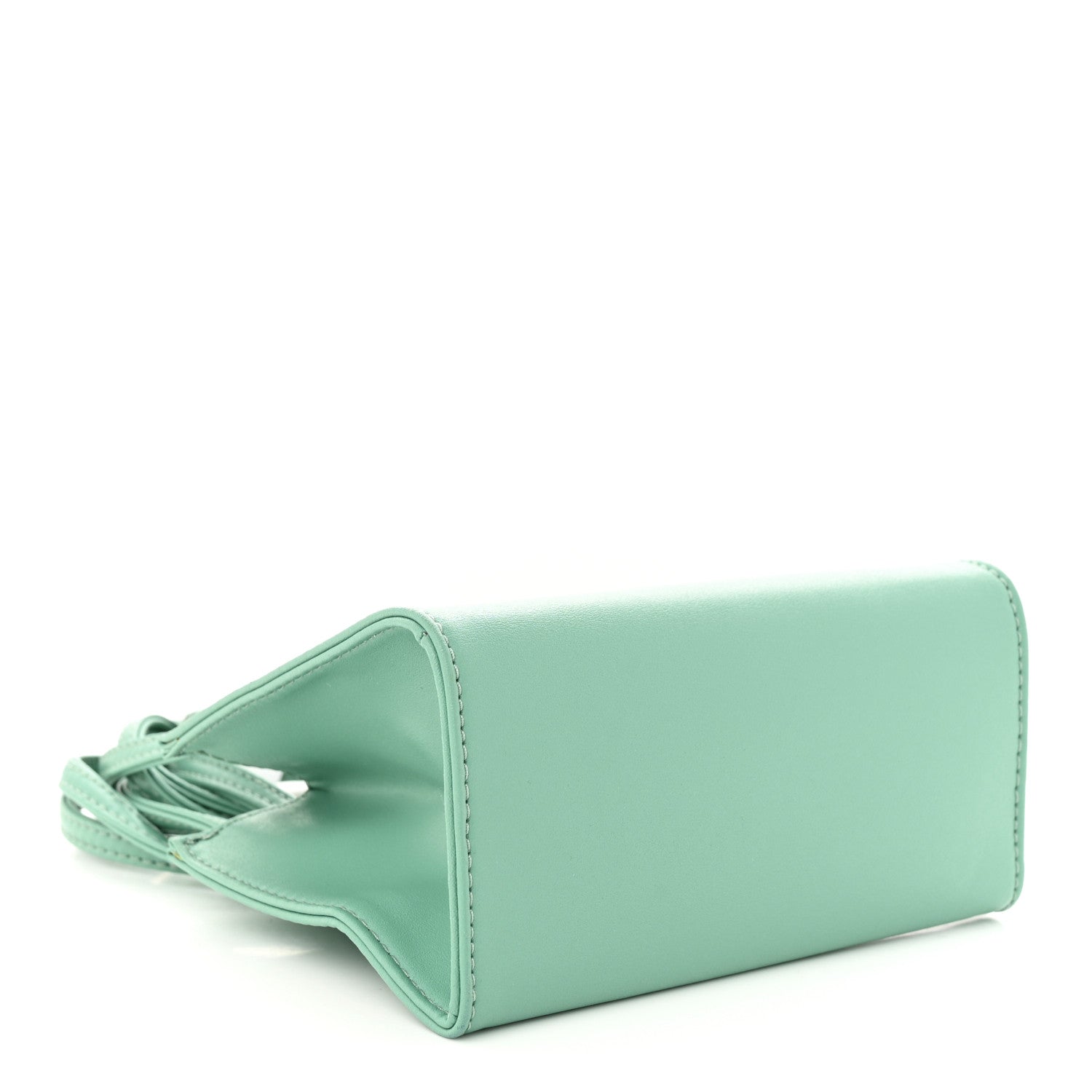Telfar Vegan Leather Small Shopping Bag Sage 4 of 10