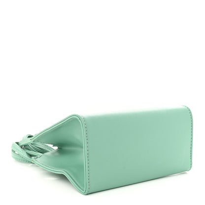 Telfar Vegan Leather Small Shopping Bag Sage 4 of 10