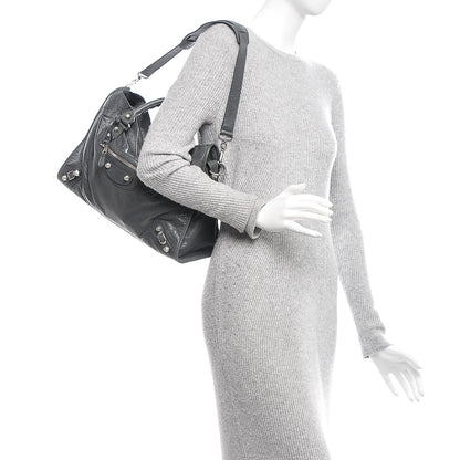 Balenciaga Agneau Giant 12 Silver Hardware City Gris Tarmac 2 of 6