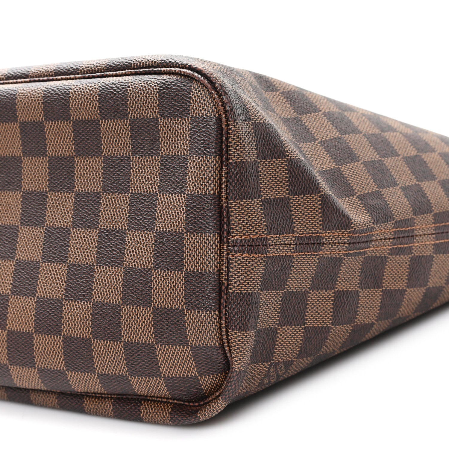 Louis Vuitton Damier Ebene Neo Neverfull MM Rose Ballerine 10 of 12