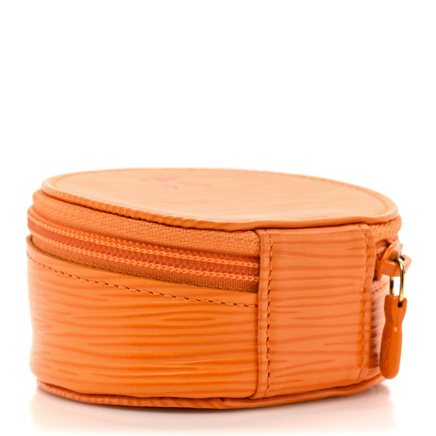 Epi Ecrin Bijoux 10cm Jewelry Box Mandarin