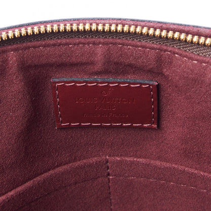 Louis Vuitton Monogram Flower Zipped Tote MM Bordeaux 9 of 9