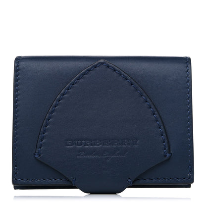 Burberry Calfskin Harlow Bifold Wallet Indigo 1 of 11