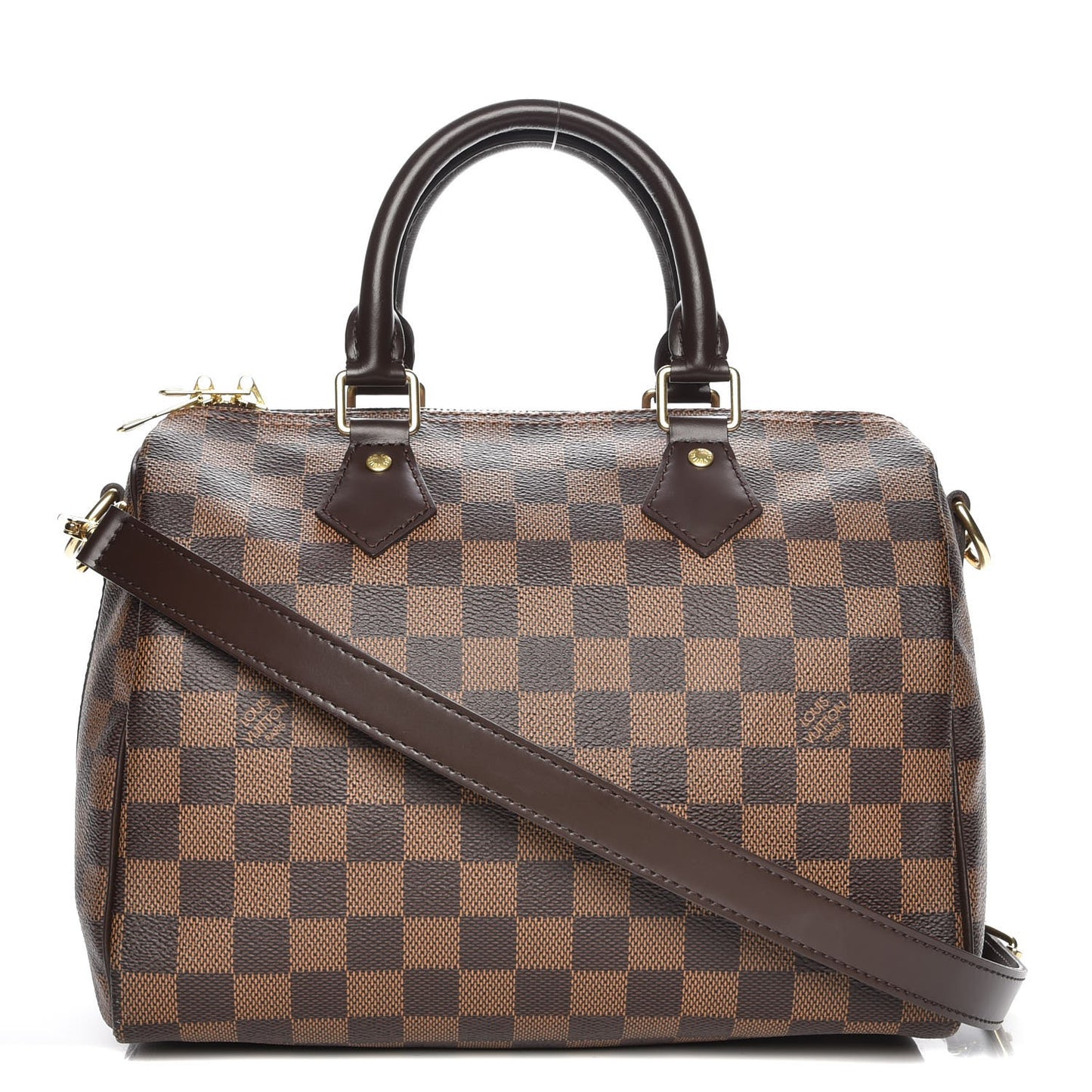 Damier Ebene Speedy Bandouliere 25