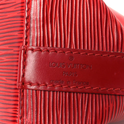 Louis Vuitton Epi Petit Noe Castillan Red 8 of 13