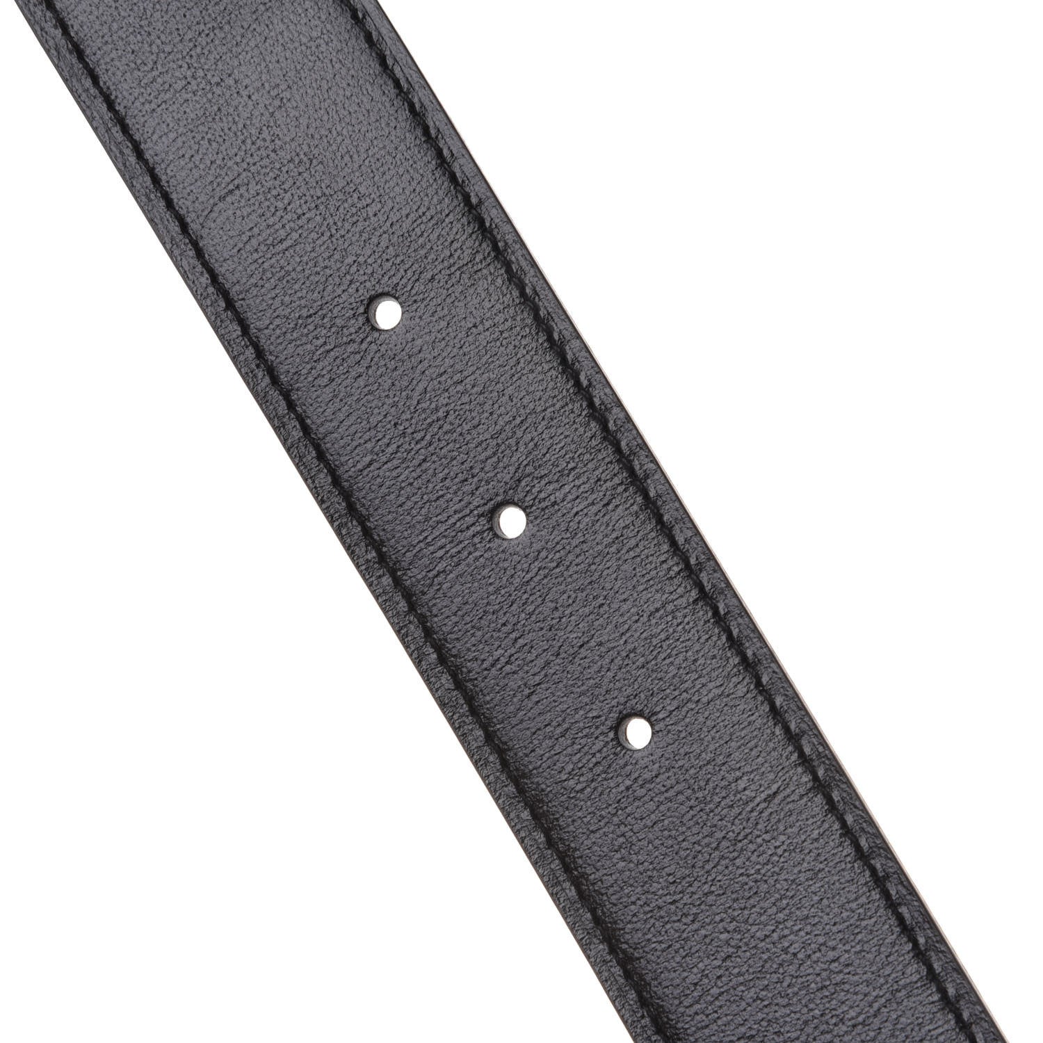 Hermes Box Togo 32mm Au Carre H Belt 80 Black Chocolate 6 of 7