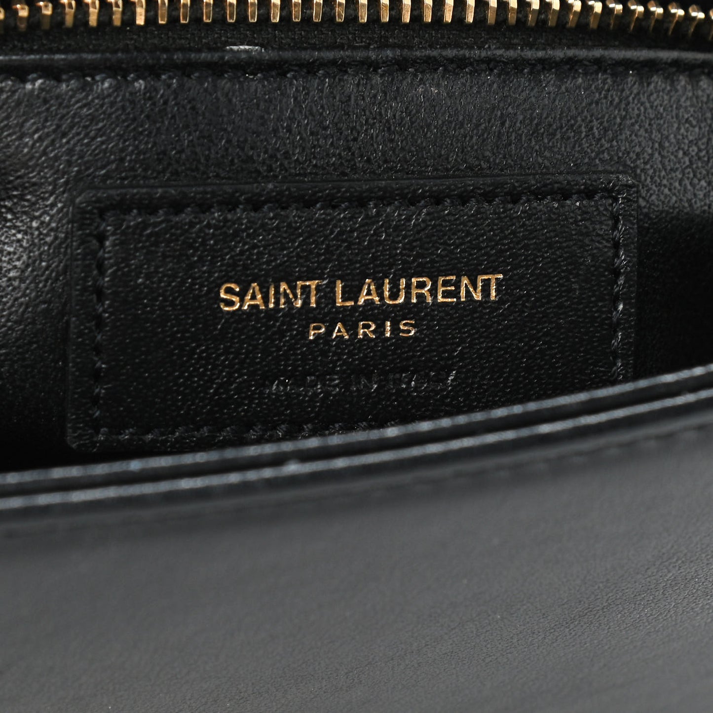 Calfskin Quilted Y Joan Satchel Black