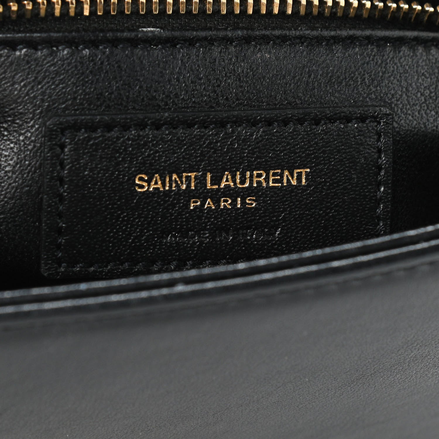 Saint Laurent Calfskin Quilted Y Joan Satchel Black 5 of 8