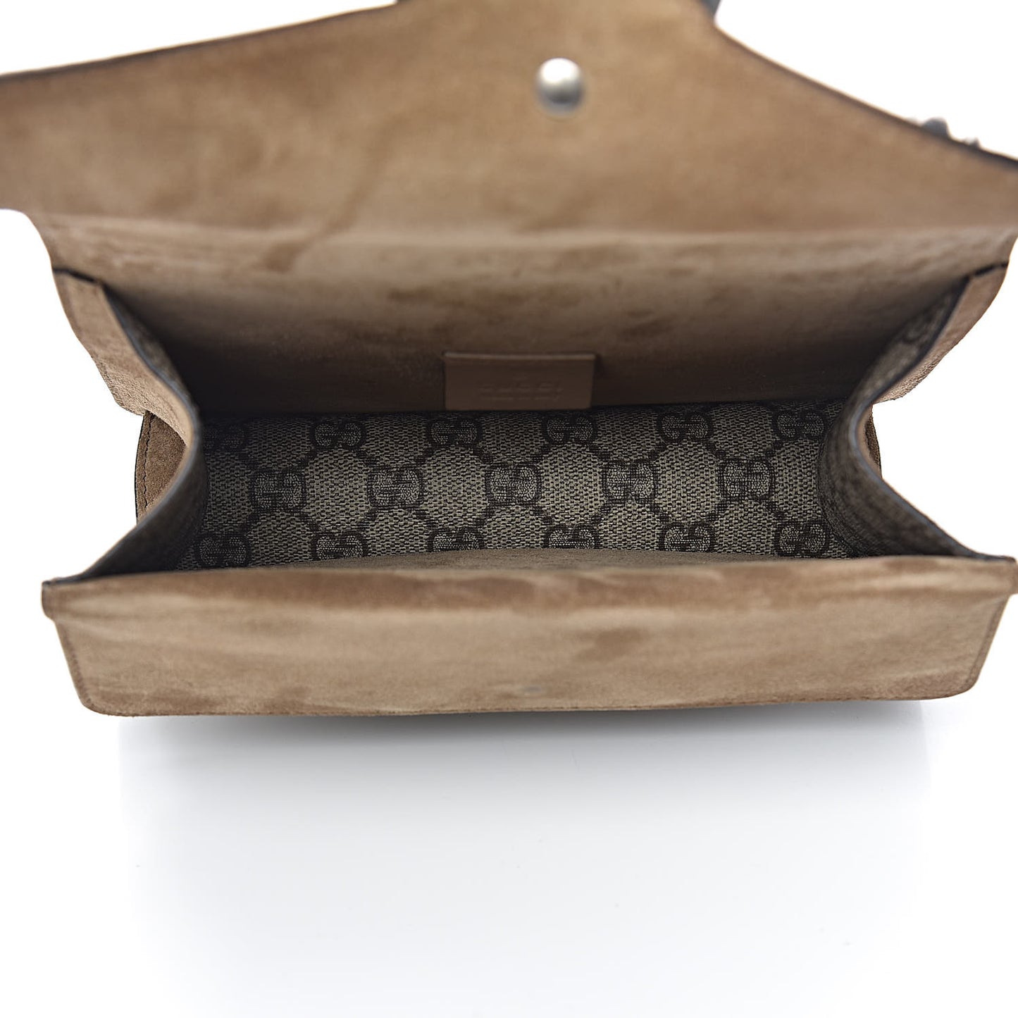 GG Supreme Monogram Mini Dionysus Shoulder Bag Taupe