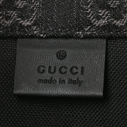 Gucci Denim Ophidia GG Monogram Tote Medium Black Grey 7 of 11