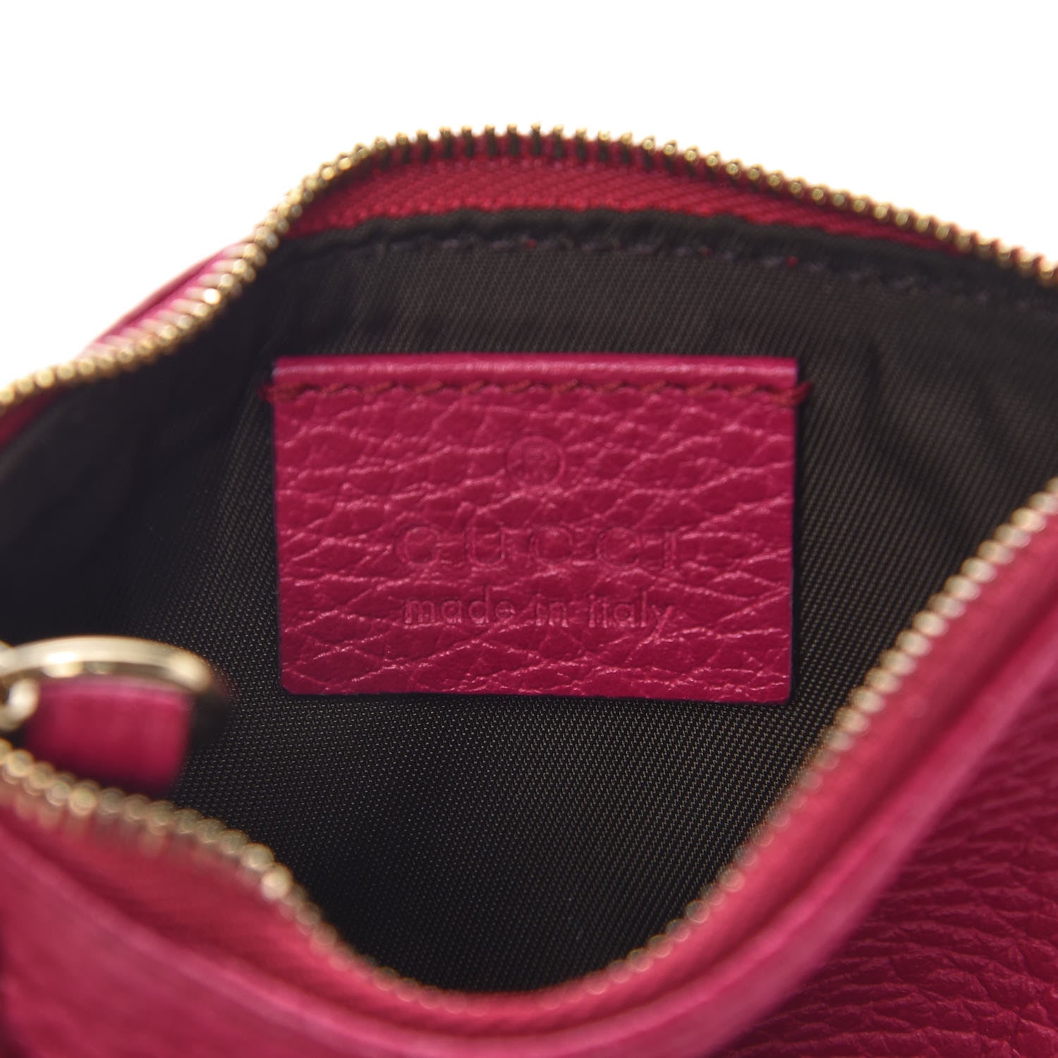 Gucci Dollar Calfskin Swing Key Case Blossom 6 of 10