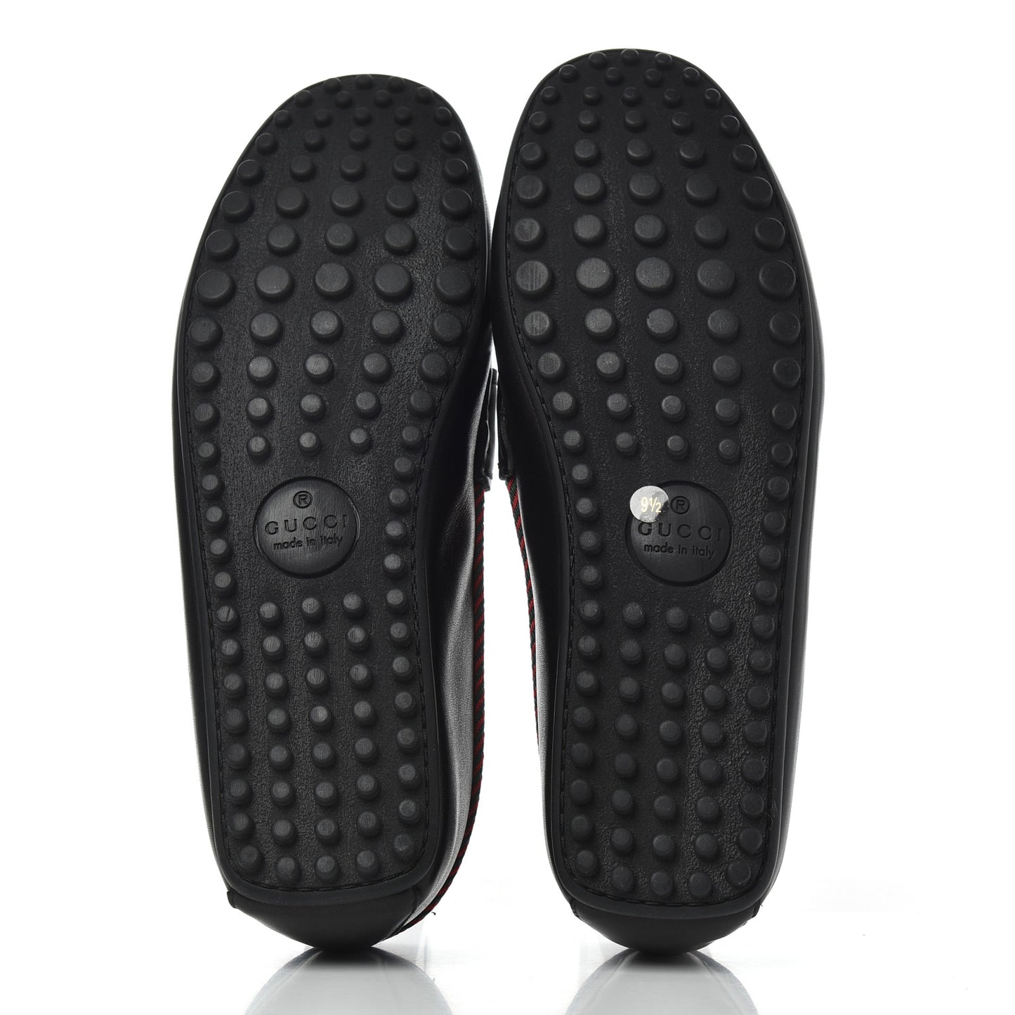 Nappa Mens Bee Driver Loafers 9.5 Black
