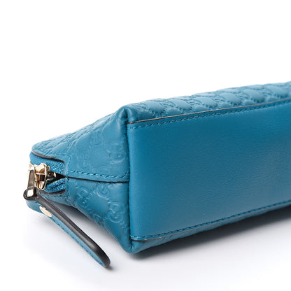 Gucci Soft Microguccissima Cosmetic Case Deep Cobalt 7 of 8