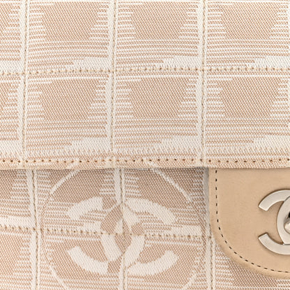 Chanel Nylon Travel East West Flap Beige 8 of 16