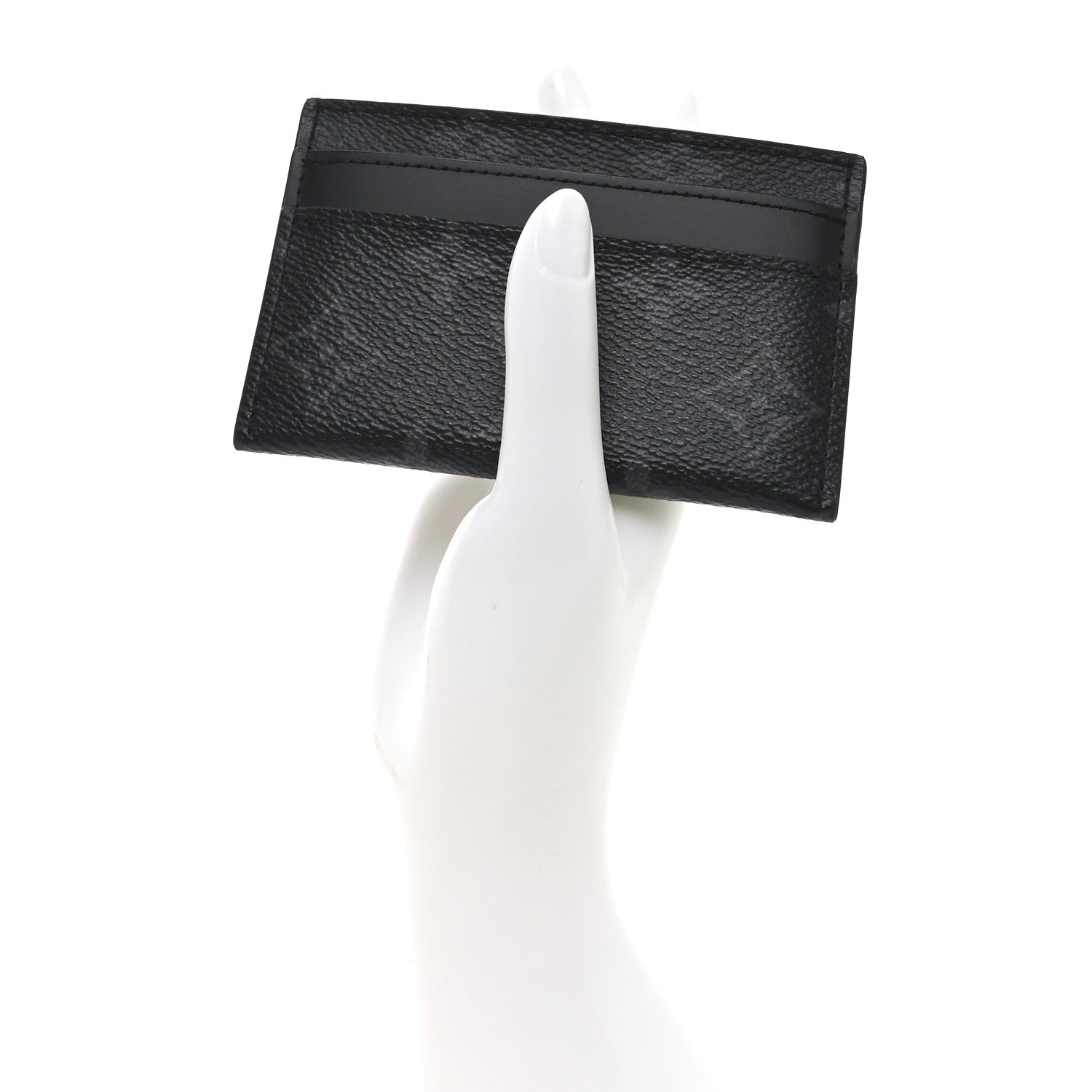 Louis Vuitton Monogram Eclipse Porte-Cartes Double Card Holder 2 of 6