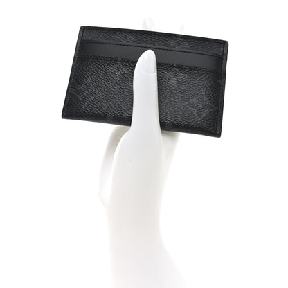 Louis Vuitton Monogram Eclipse Porte-Cartes Double Card Holder 2 of 6
