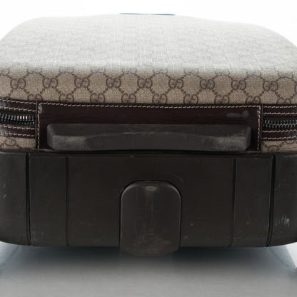 Gucci GG Plus Monogram Small Interlocking G Trolley Brown 11 of 13