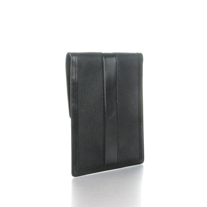 Burberry Grained Calfskin Tablet iPad Sleeve Black 3 of 7