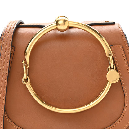 Chloe Calfskin Suede Small Nile Bracelet Bag Caramel 8 of 11