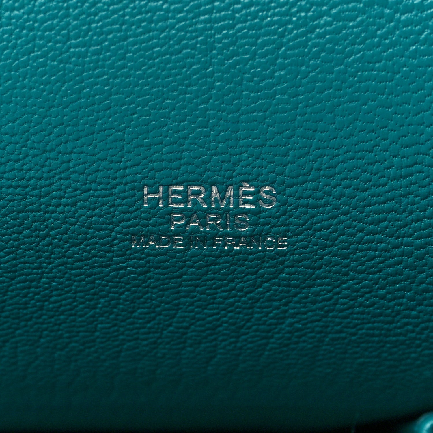Hermes Taurillon Clemence Jypsiere 28 Bleu Paon 6 of 12