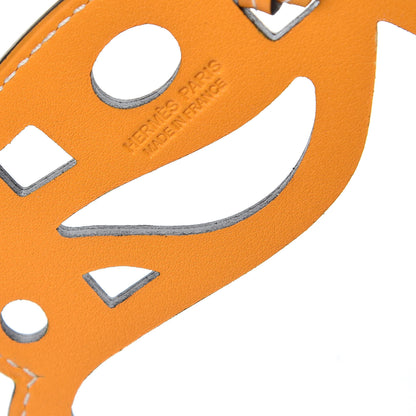 Hermes Swift Paddock Horse Bag Charm Jaune D'Or 3 of 4