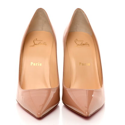 Christian Louboutin Patent So Kate 120 Pumps 37 Nude 2 of 8