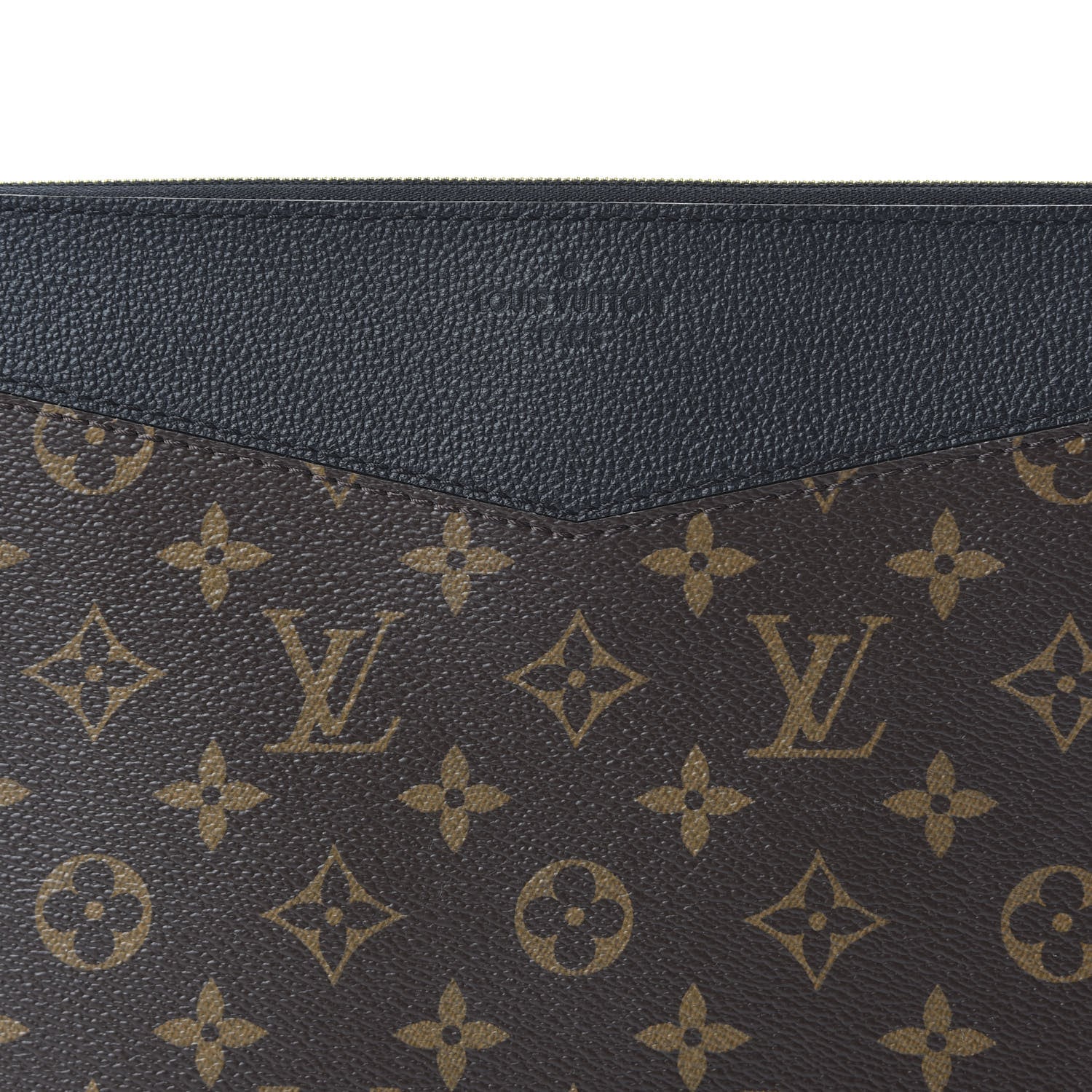 Louis Vuitton Monogram Daily Pouch Black 9 of 10
