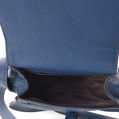 Chloe Calfskin Mini Marcie Round Crossbody Bag Royal Navy 5 of 8