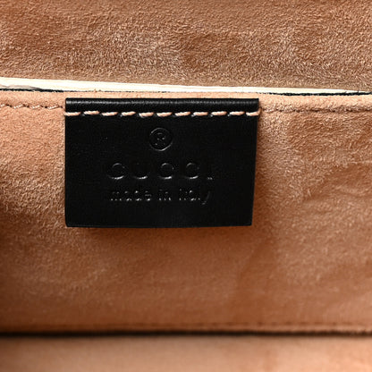 Gucci Calfskin Mini Sylvie Top Handle Bag Black 6 of 10