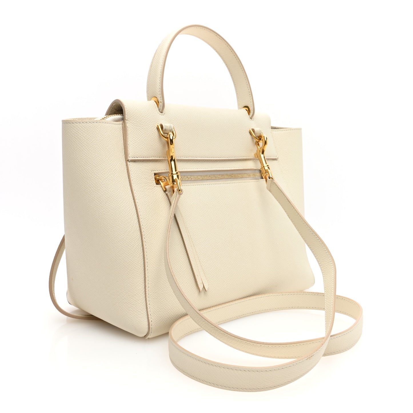 Grained Calfskin Micro Belt Bag Linen