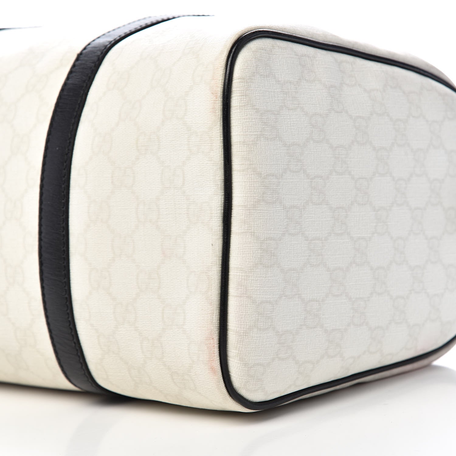 Gucci GG Plus Monogram Medium Joy Boston White Black 12 of 14