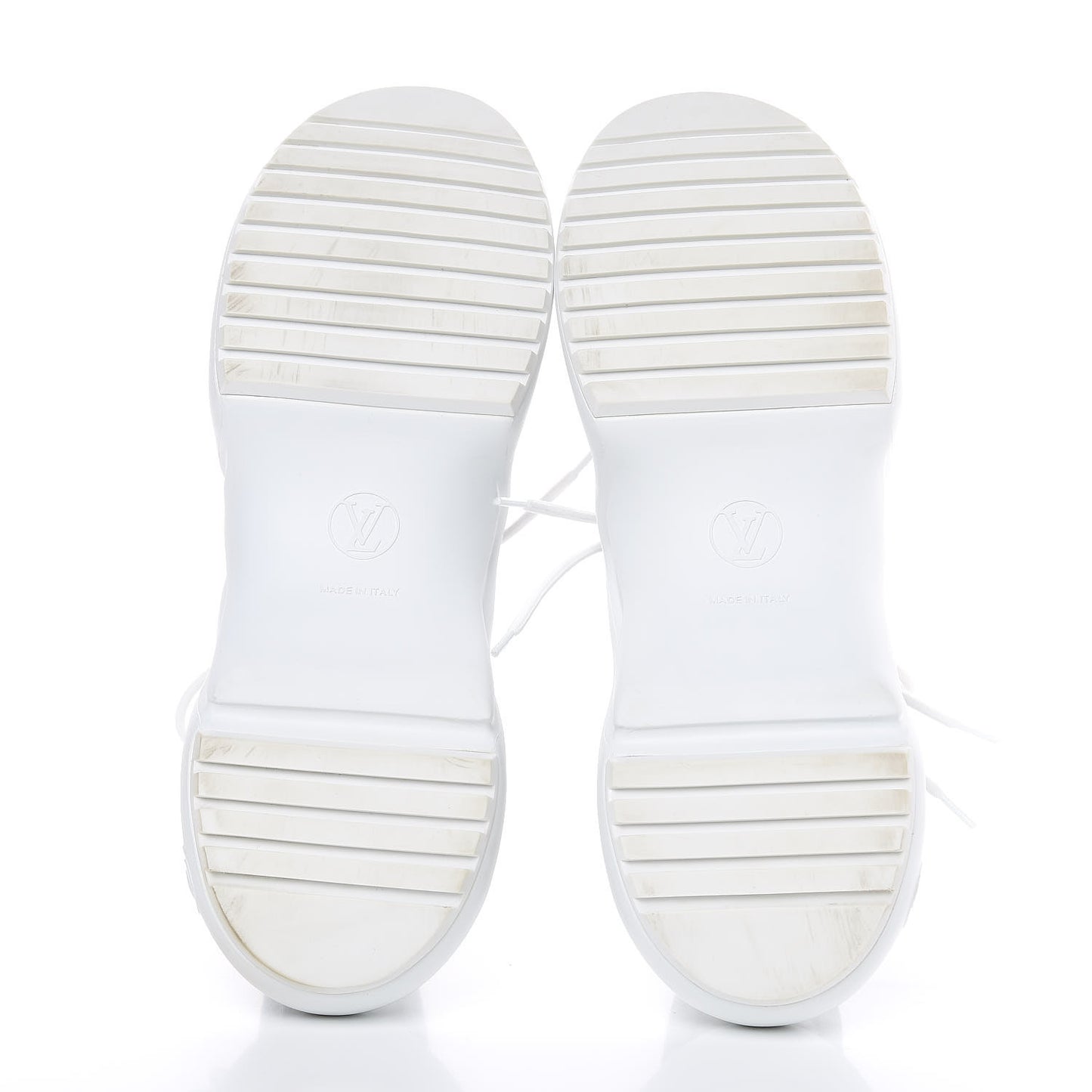 Calfskin Technical Nylon LV Archlight Sneaker 42 White